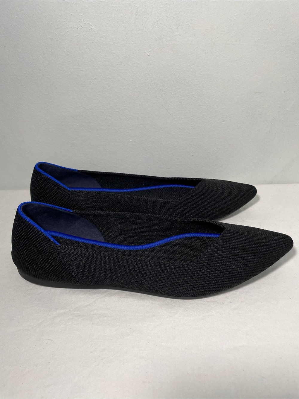 Rothy's The Point II Black Flats 8 - Picture 11 of 16
